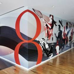 Vinilo pared imprenta online 2